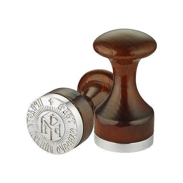 Prosphora stamp in brass
