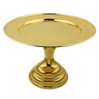 Brass diskos with etching in gilding