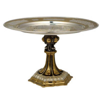 Discos of brass in gilding