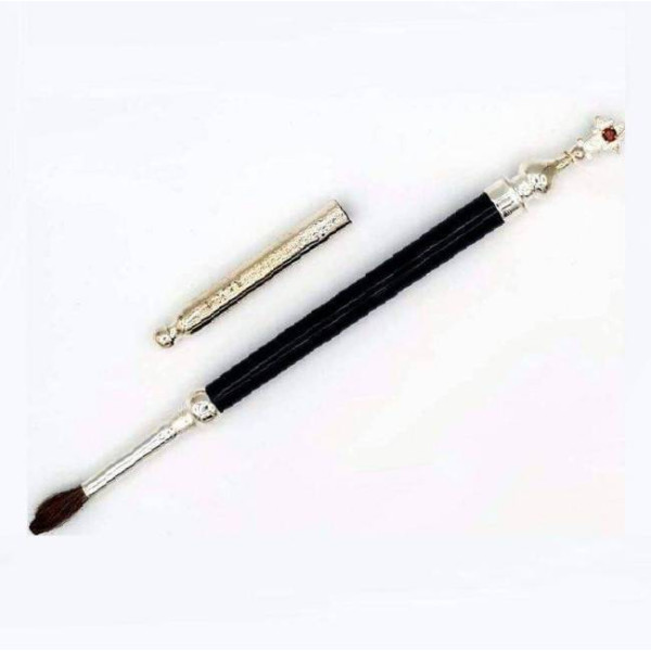 Struchitsa made of brass with acrylic handle