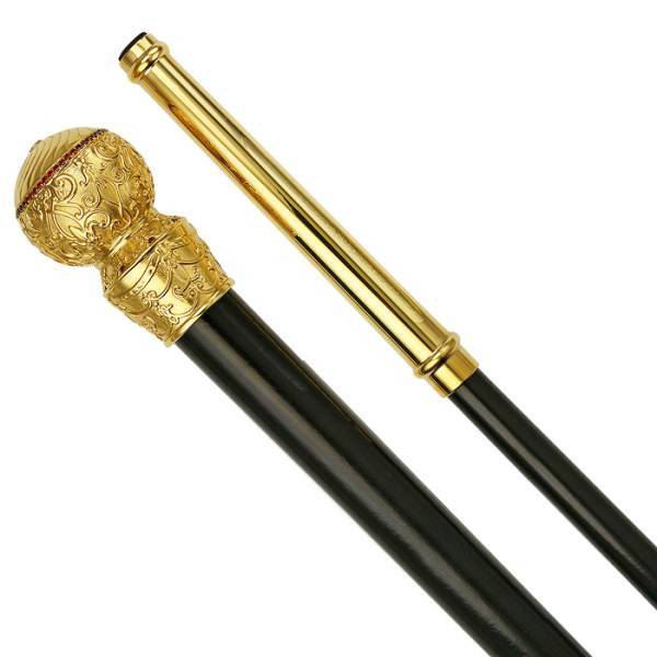 Hegumen's gilded staff