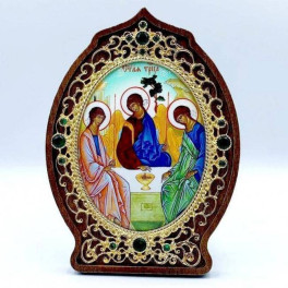 Brass icon in gilding