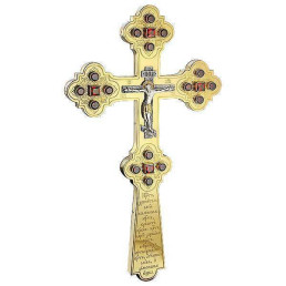 Brass altar cross