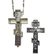 Church  tubernacle made of silver-plated brass
