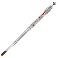 Brass silver-plated string beaker