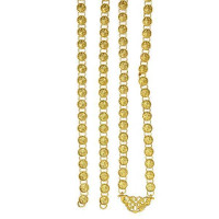 Mosazný řetízek pro kněze ve zlacení